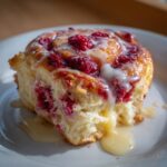 raspberry cinnamon rolls