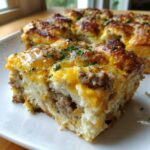sausage gravy breakfast casserole
