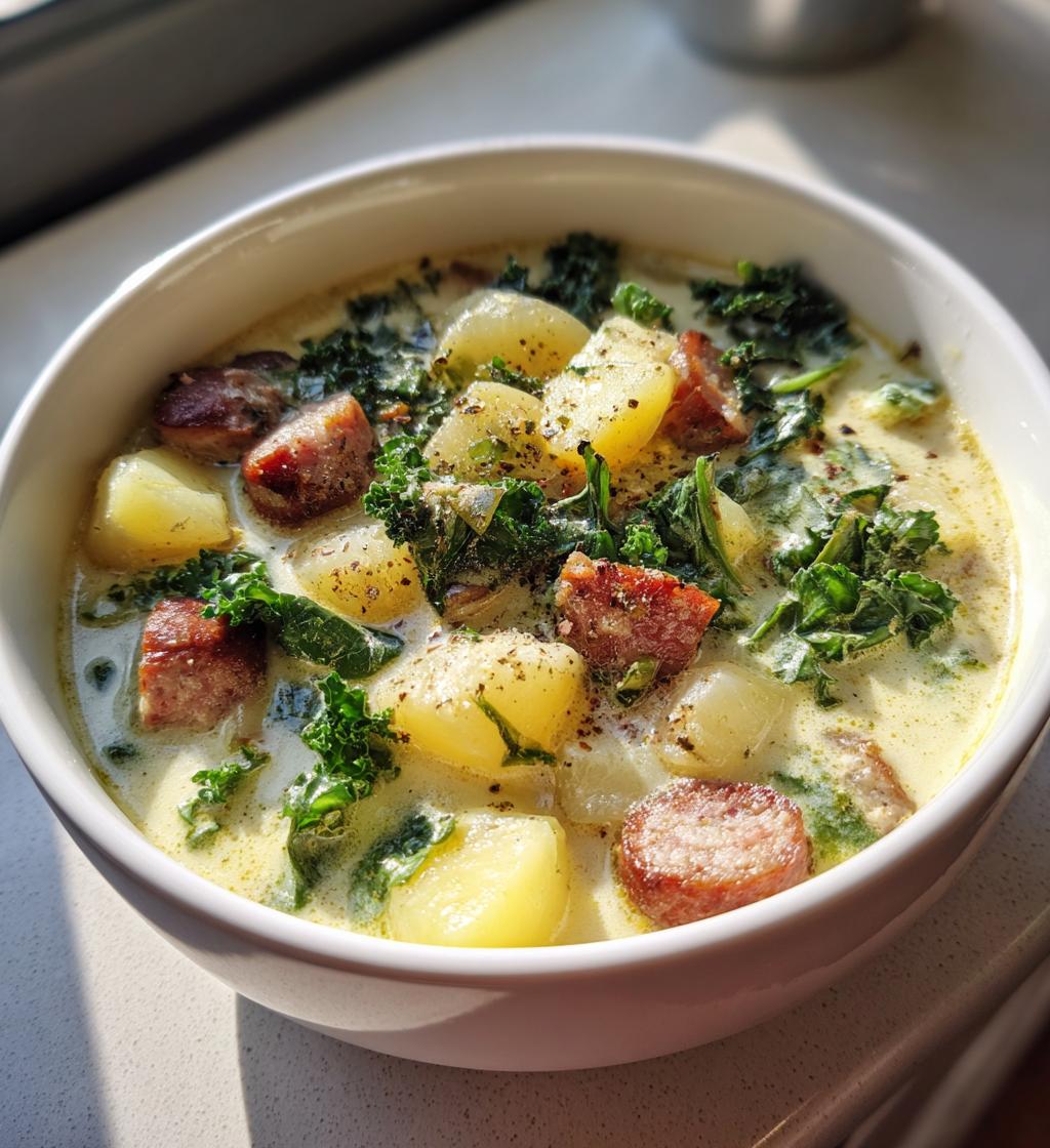 sausage potato soup