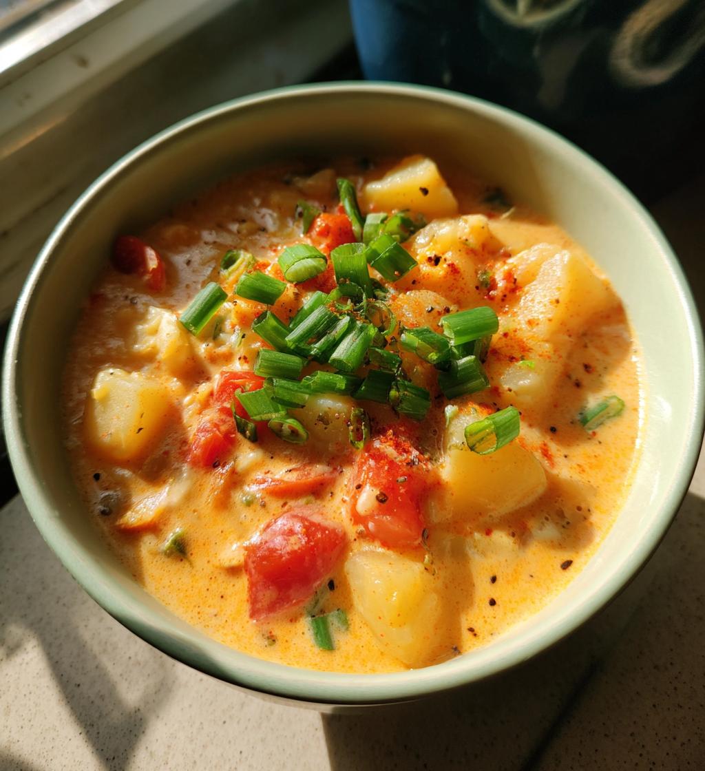 spicy potato soup