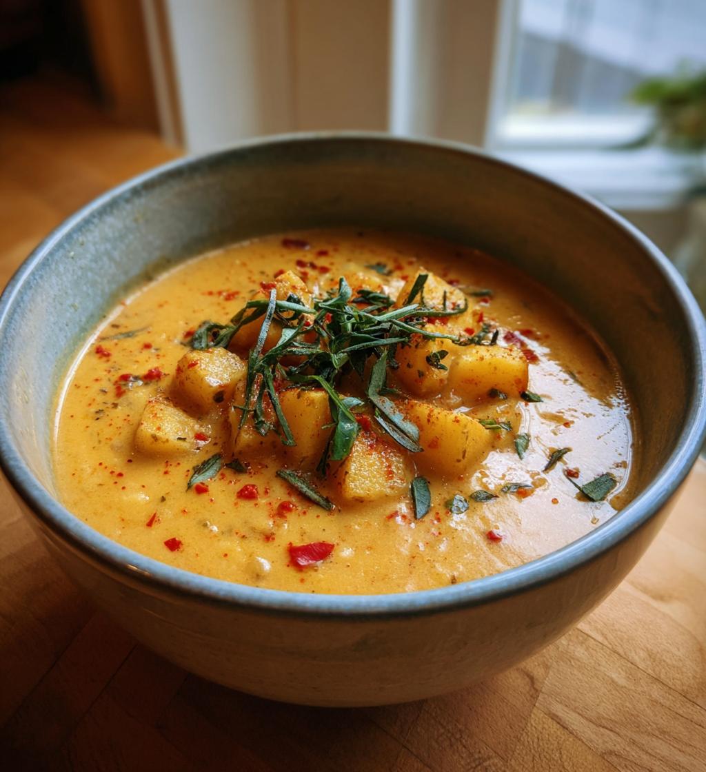 spicy potato soup