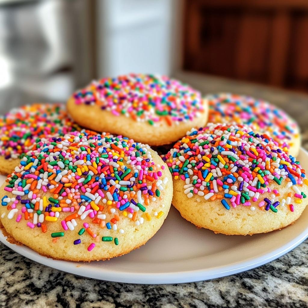 sprinkle sugar cookies