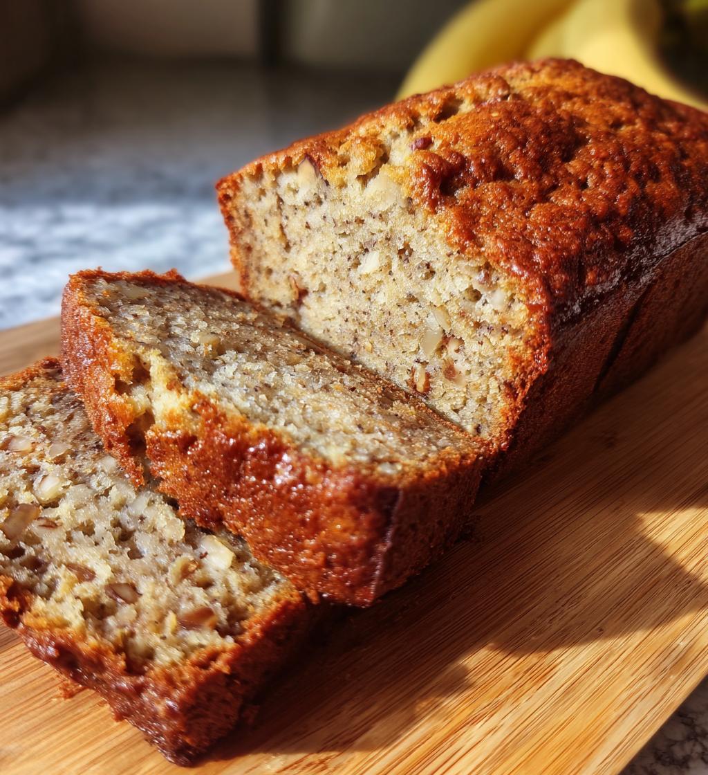 sugar free banana bread