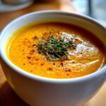 sweet potato carrot soup