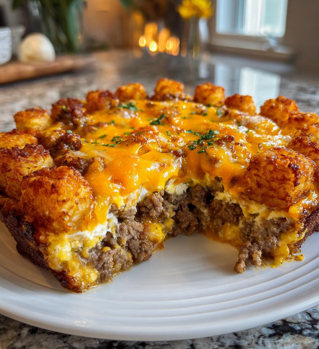 tater tot breakfast casserole