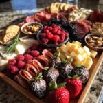 valentines charcuterie board
