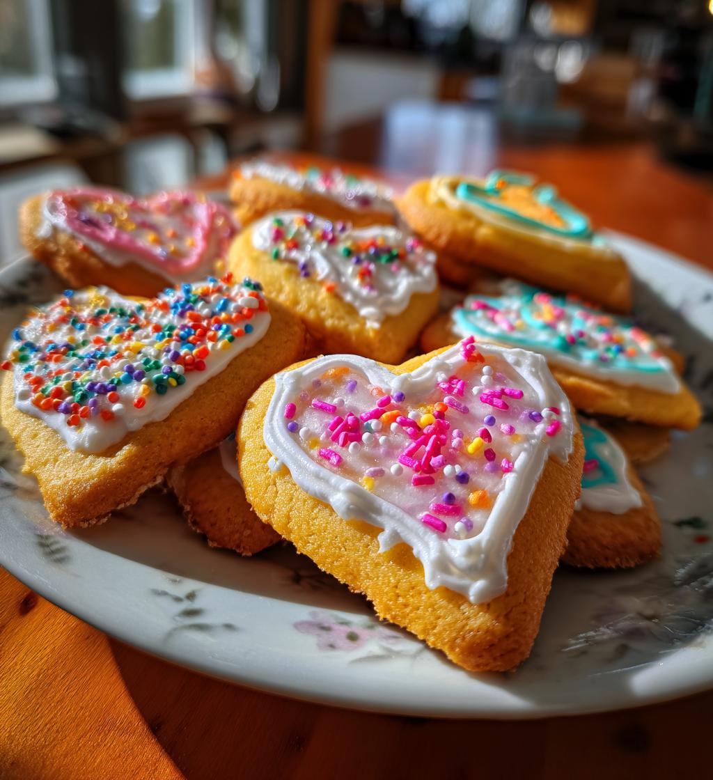 valentines day sugar cookies