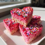 valentines rice crispy treats