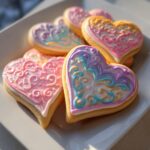 valentines sugar cookies