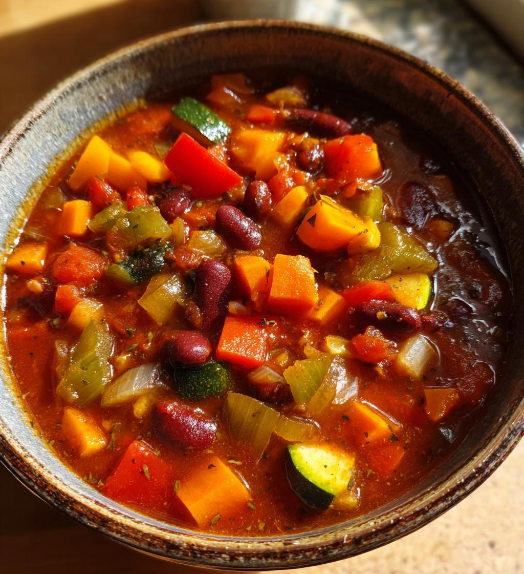 vegetable chili recipe