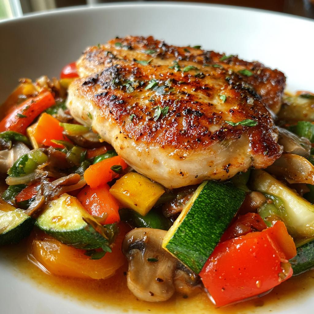 weeknight chicken dinner
