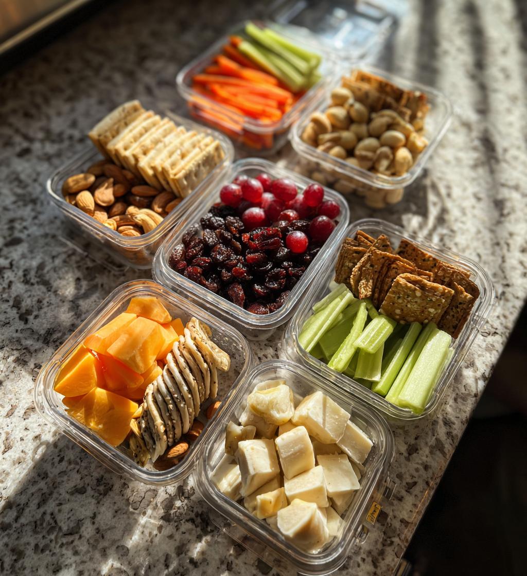 Healthy snack boxes
