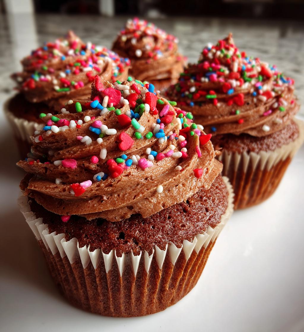 Valentines day cupcakes
