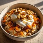 carrot cake overnight oats