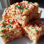 christmas rice crispy treats