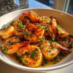 healthy shrimp dinner