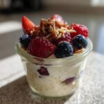 overnight oats with yogurt