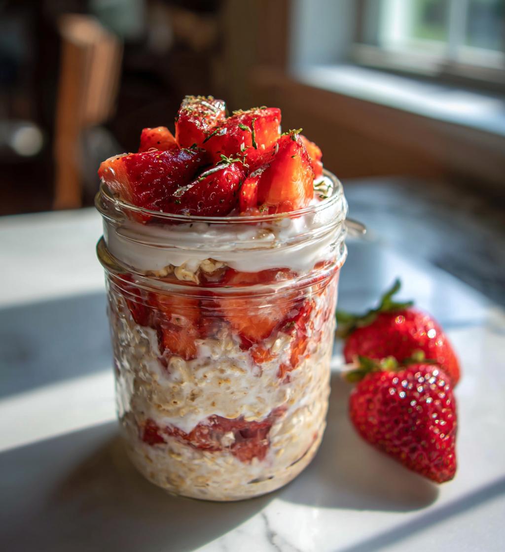 Strawberry Cheesecake Overnight Oats: 5 Easy Steps to Delight