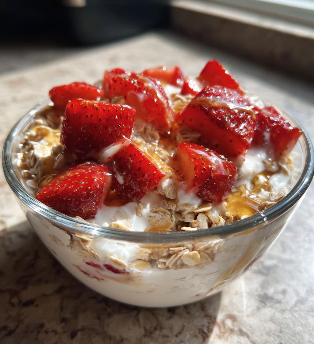 Strawberry Overnight Oats: 10 Minutes to Breakfast Bliss