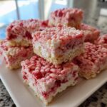 strawberry rice crispy treats