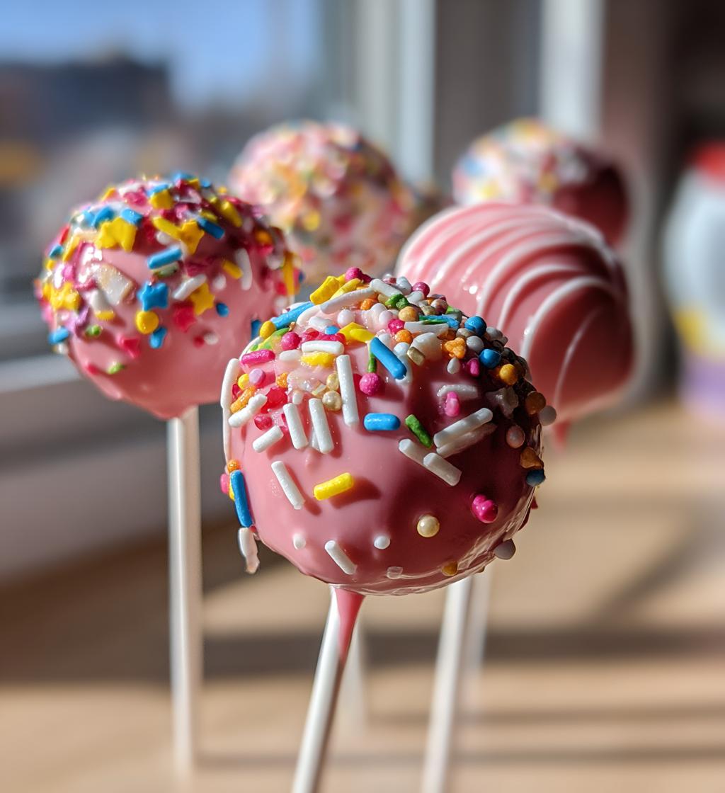 valentines cake pops