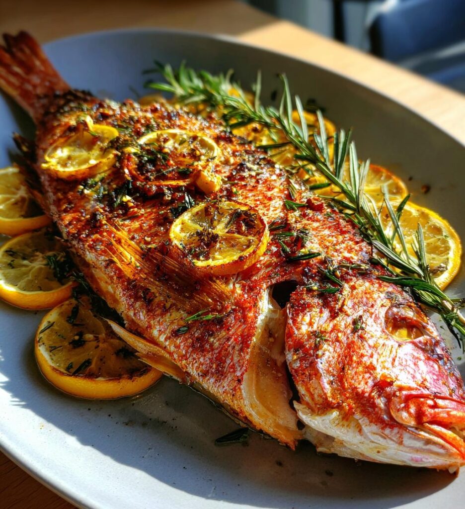Local Whole Snapper (Dinner - From the Sea (Entrees)