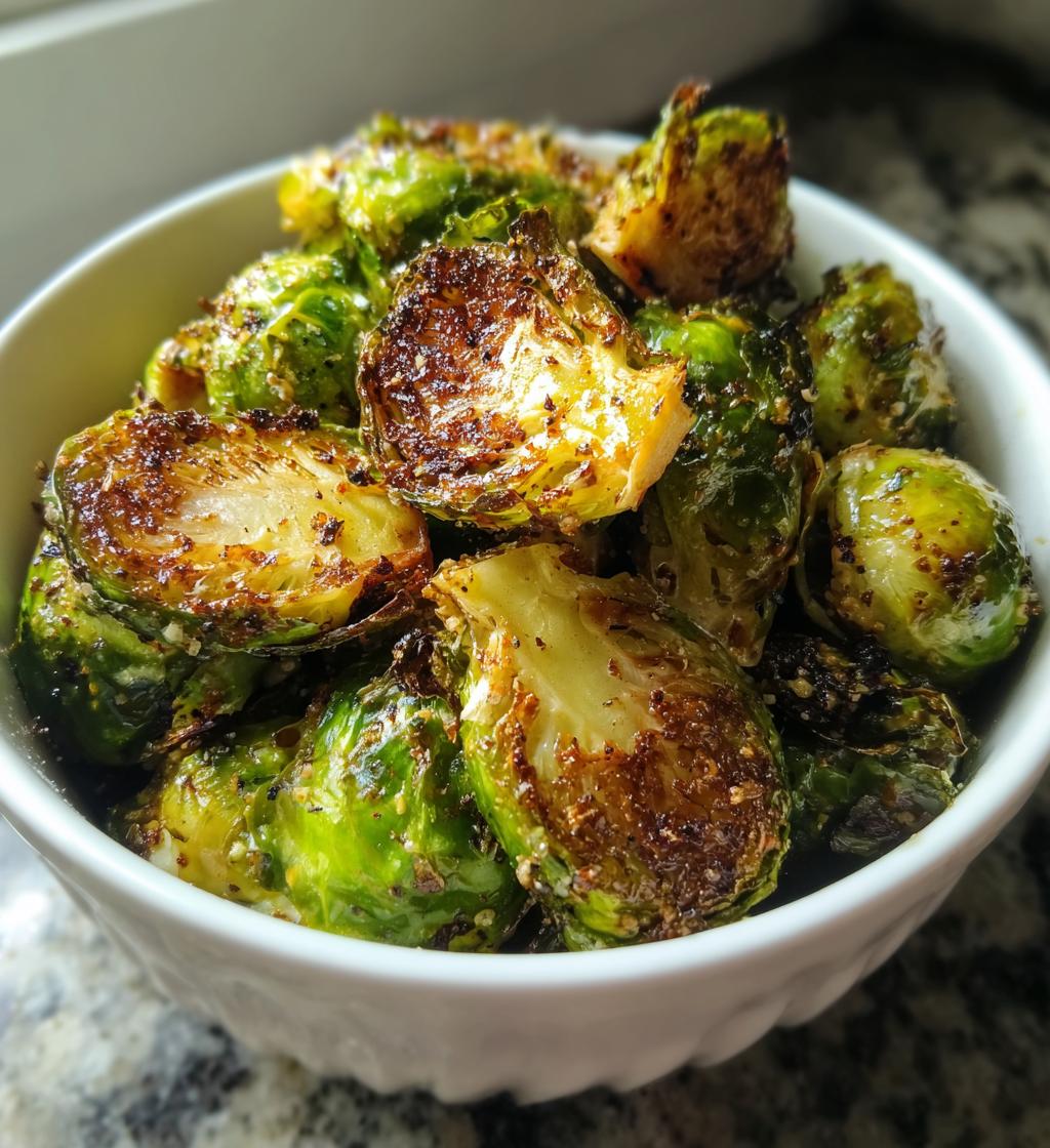 air fryer brussel sprouts