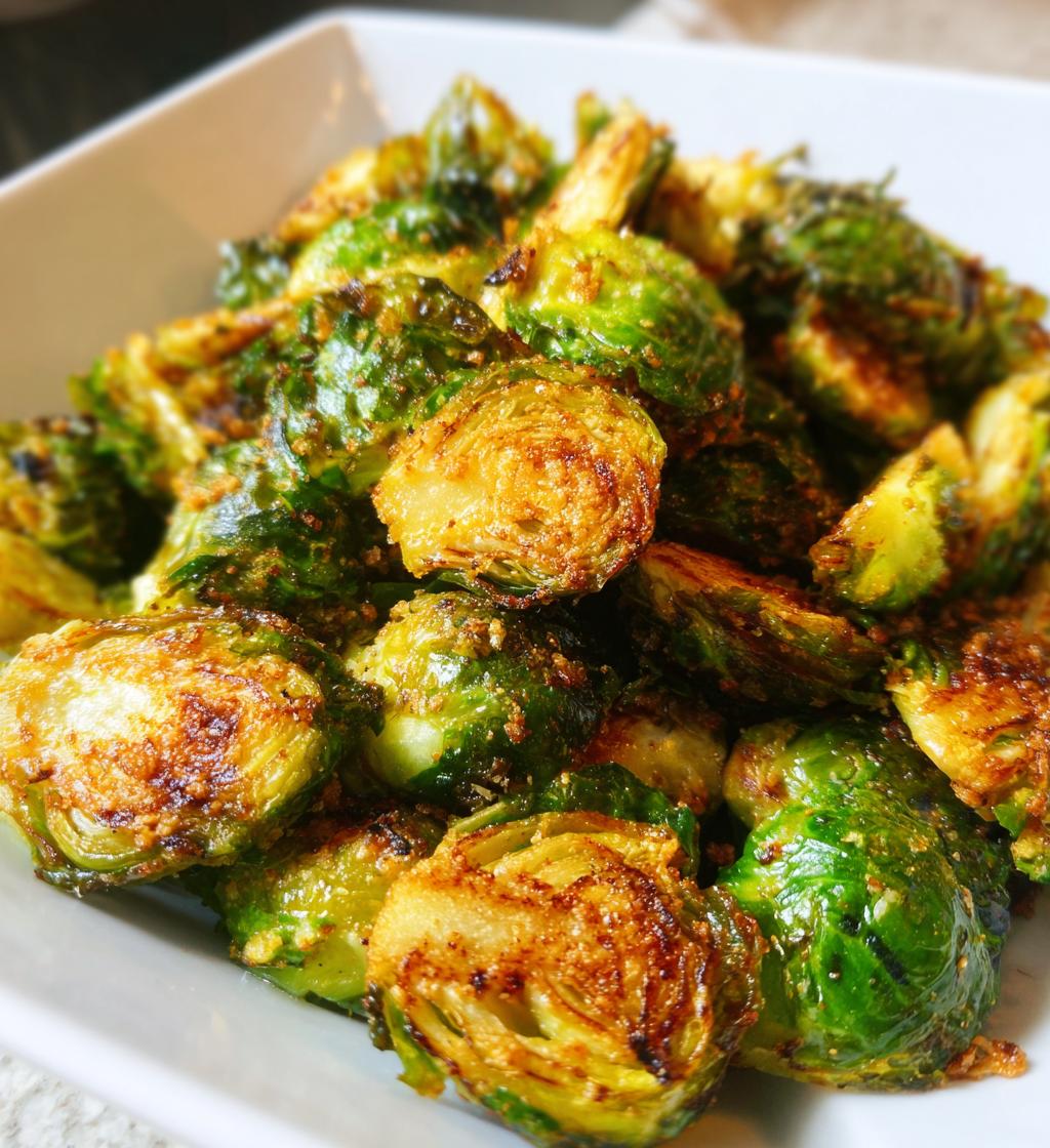 air fryer brussel sprouts