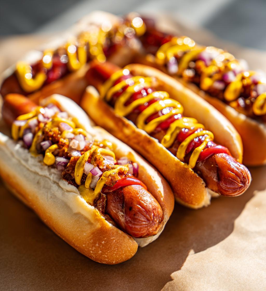 air fryer hot dogs