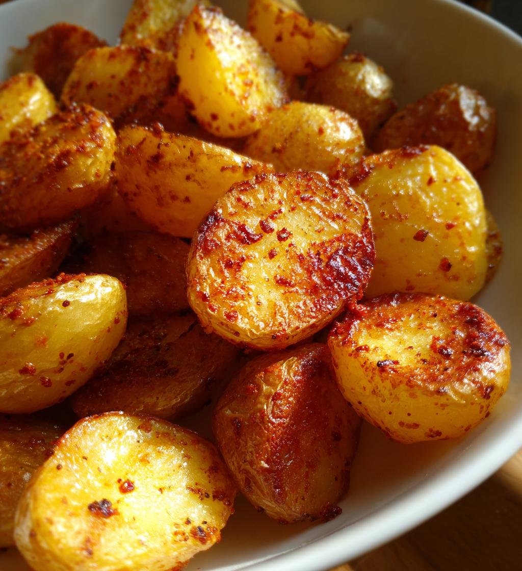 air fryer roasted potatoes
