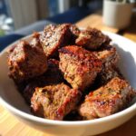 air fryer steak bites