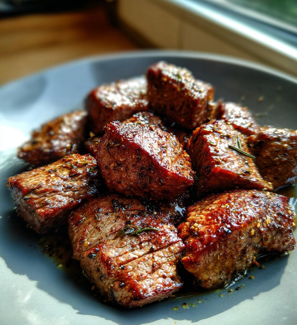 air fryer steak bites