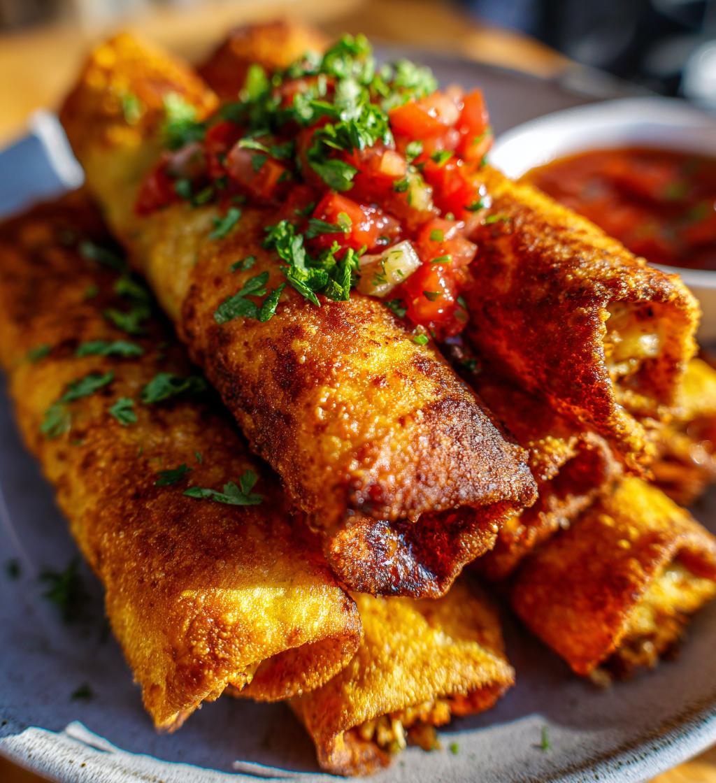 air fryer taquitos