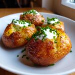 baked potatoes in the oven