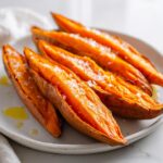 baking sweet potatoes in oven