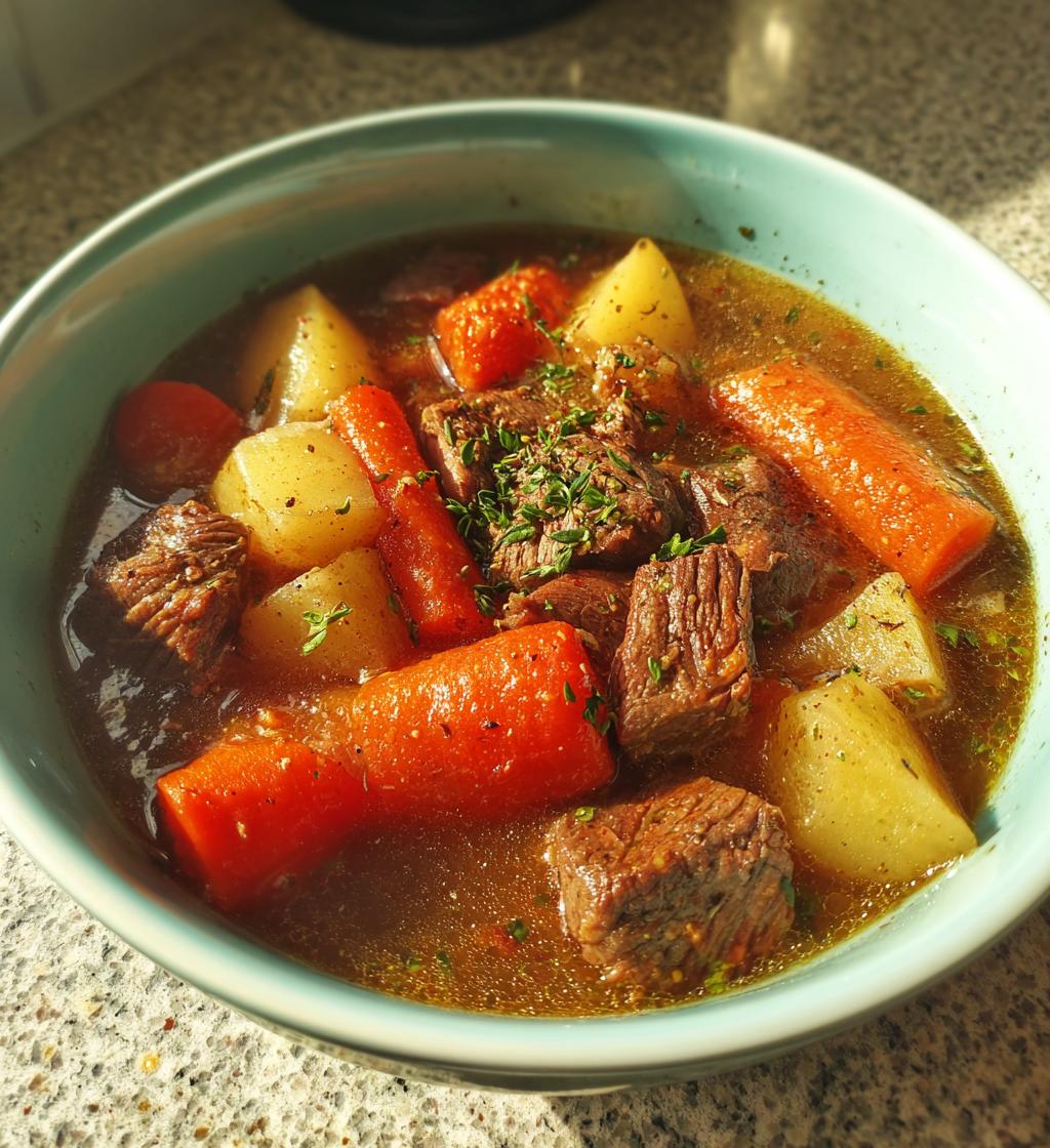 beef soups and stews