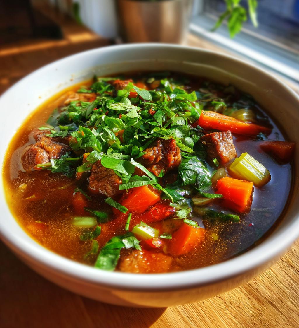 beef stock soups