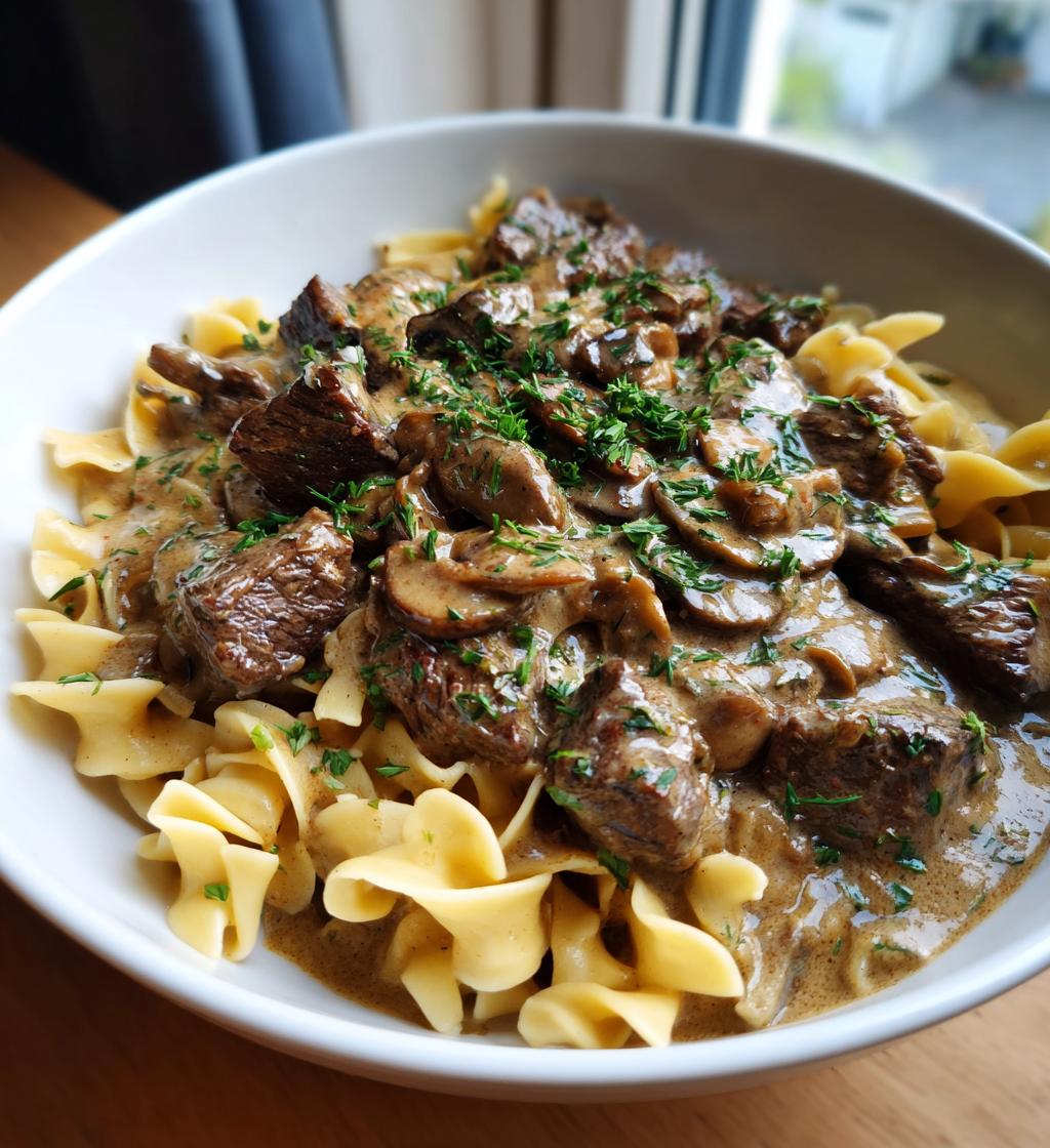 beef stroganoff