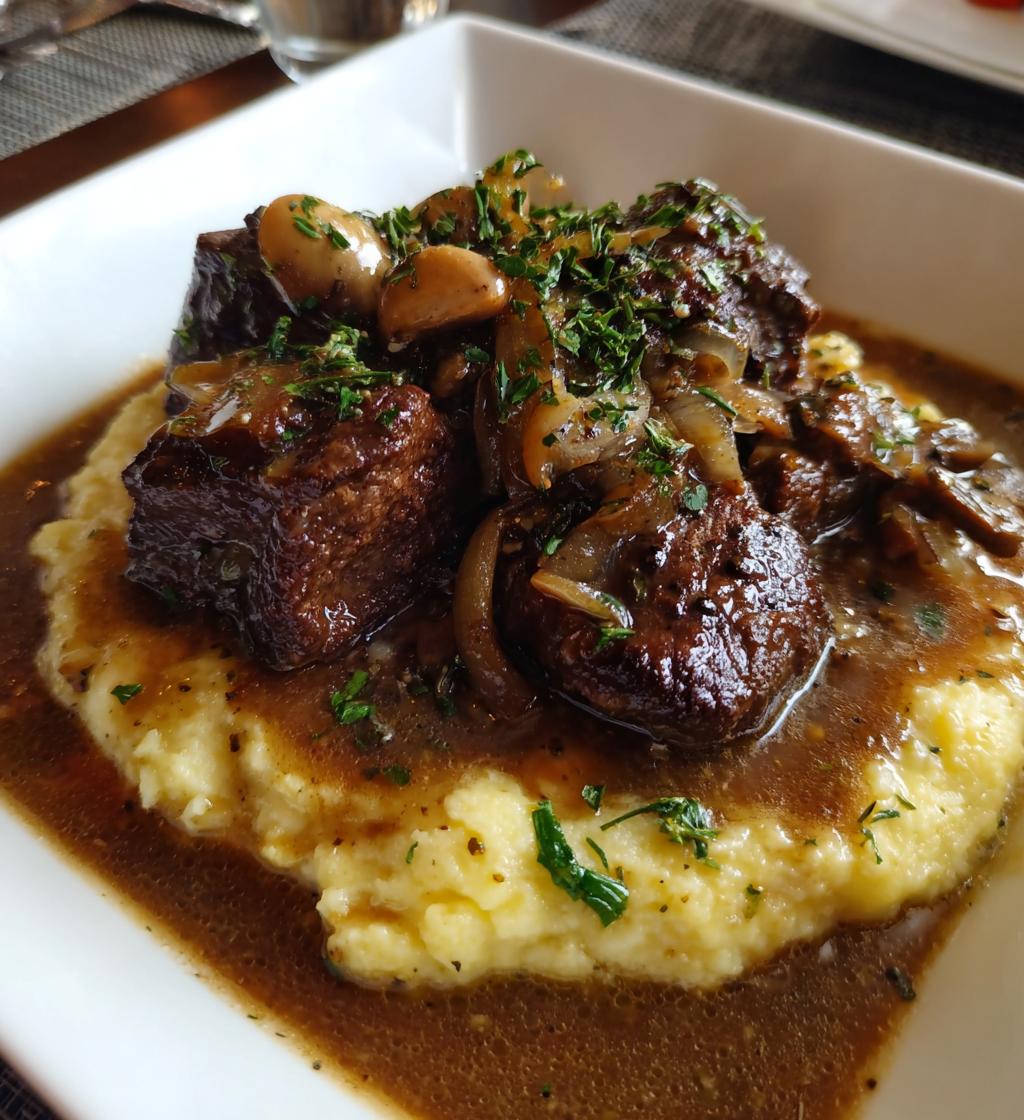 beef tips and gravy