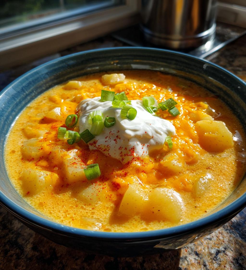 cheesy potato soup