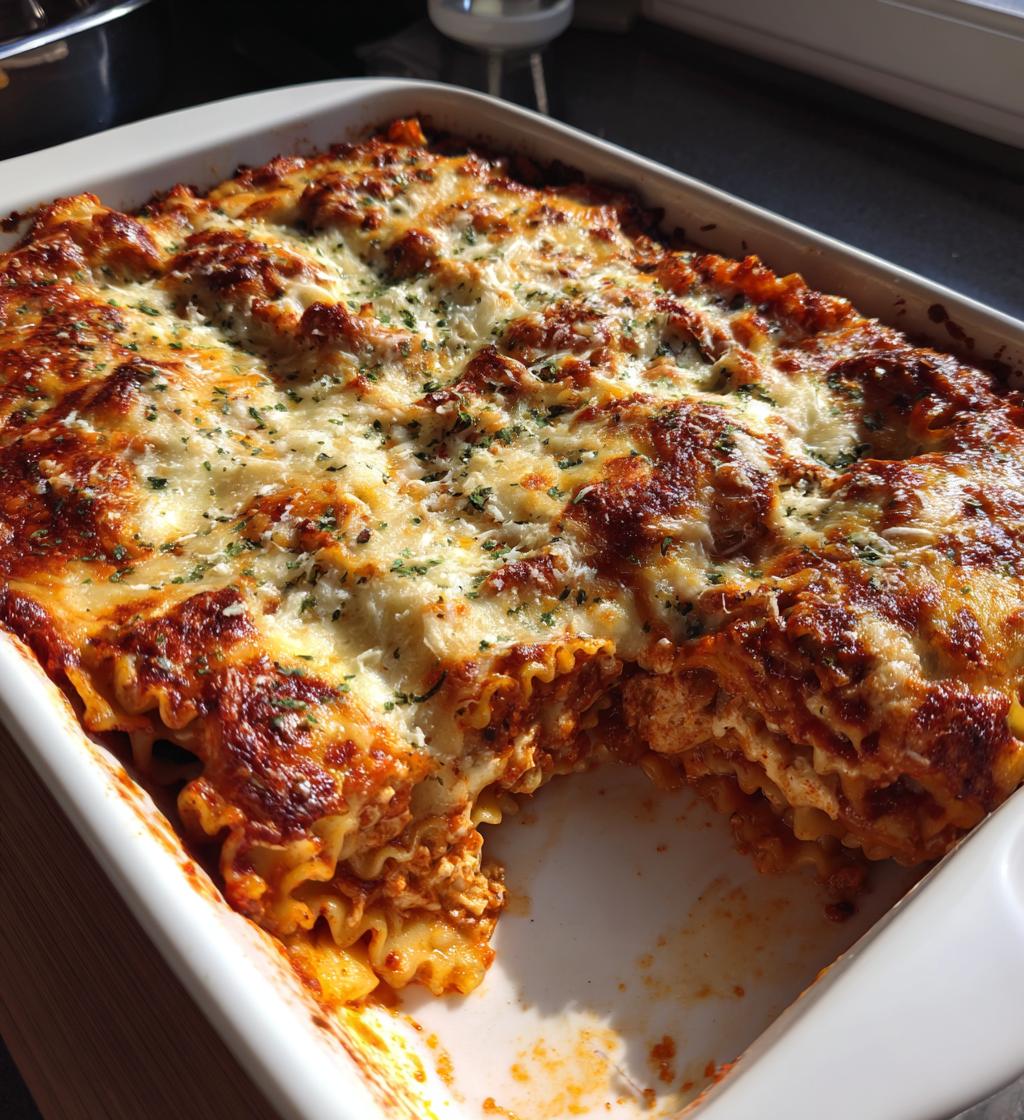 chicken pasta bake