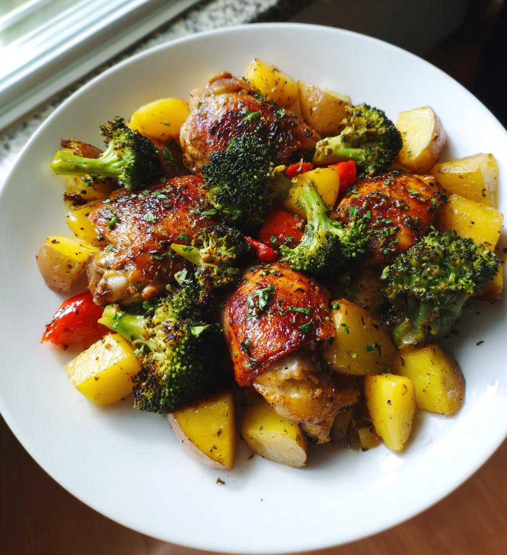 chicken sheet pan dinner