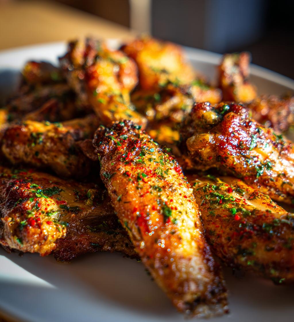 chicken wings in the oven