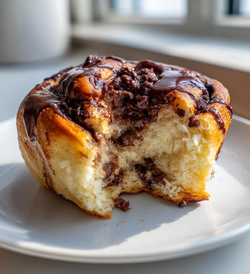 chocolate cinnamon rolls