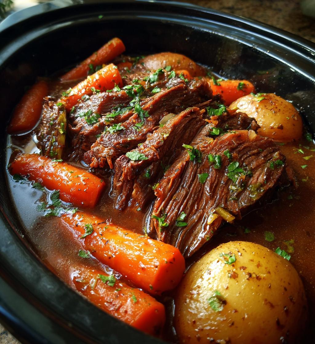 chuck roast crock pot recipes