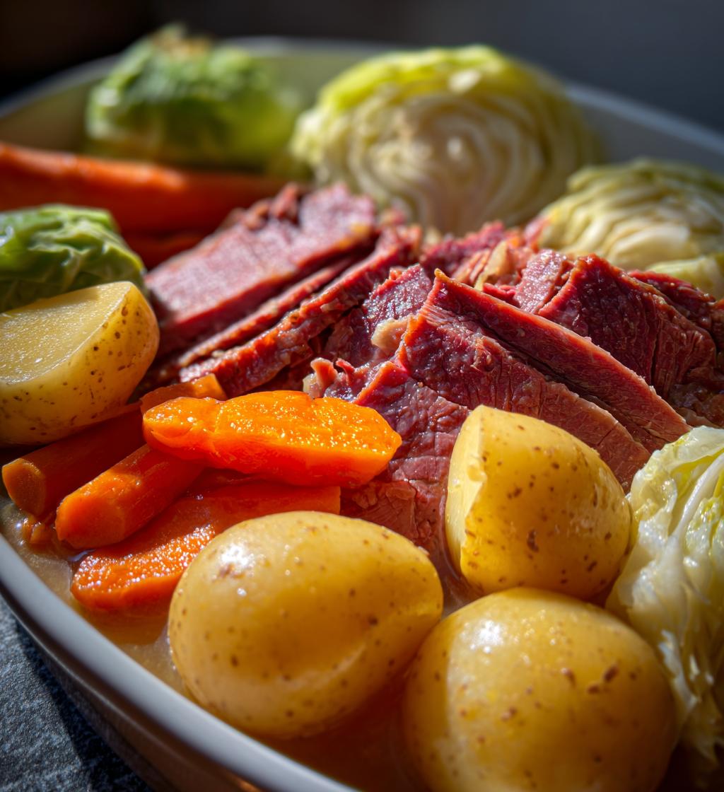corned beef and cabbage instant pot