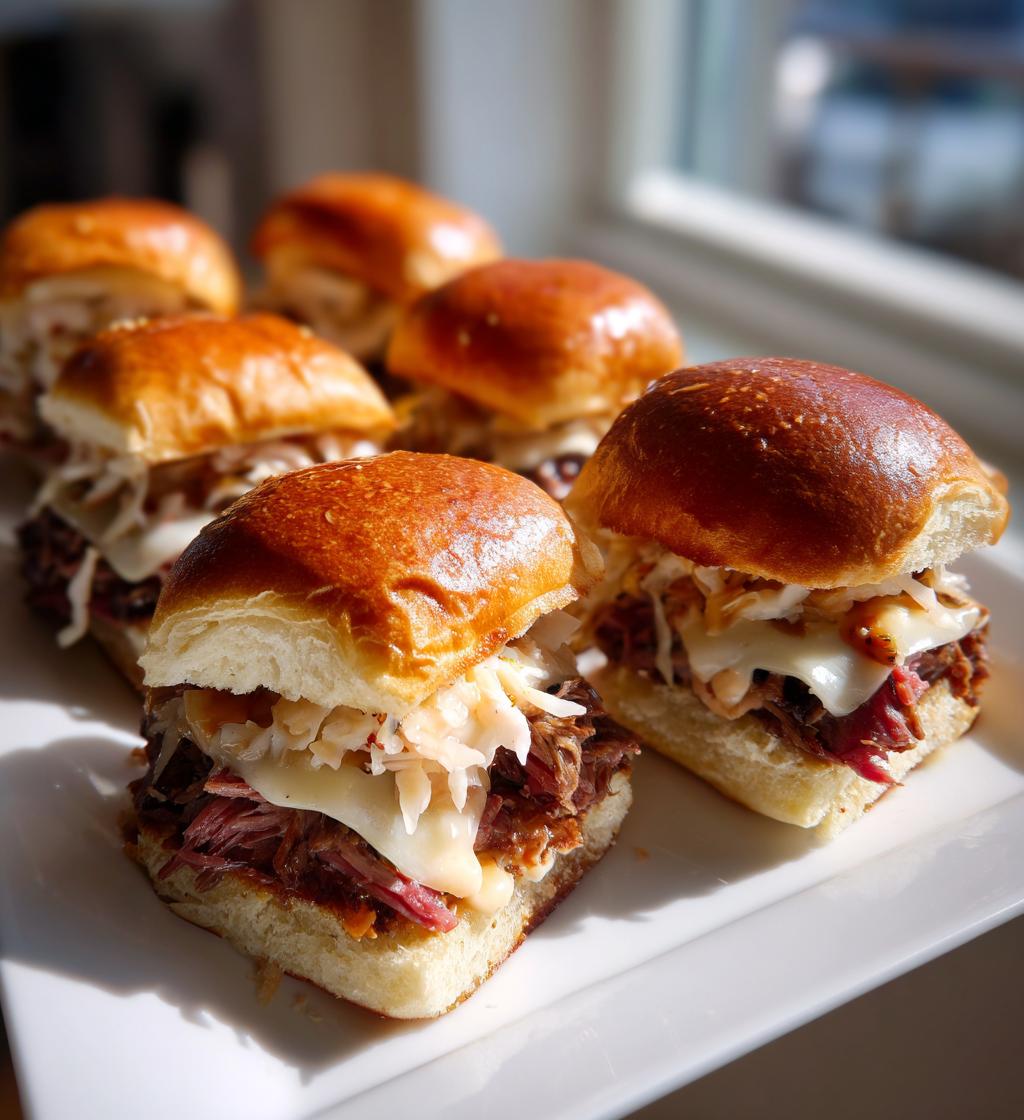 corned beef sliders