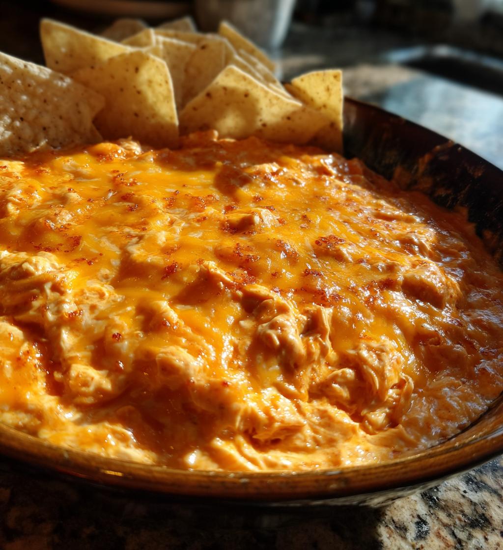 easy buffalo chicken dip crock pot
