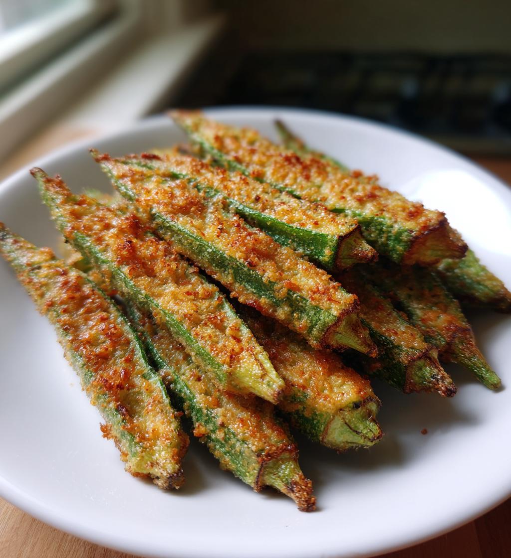 fried okra in air fryer