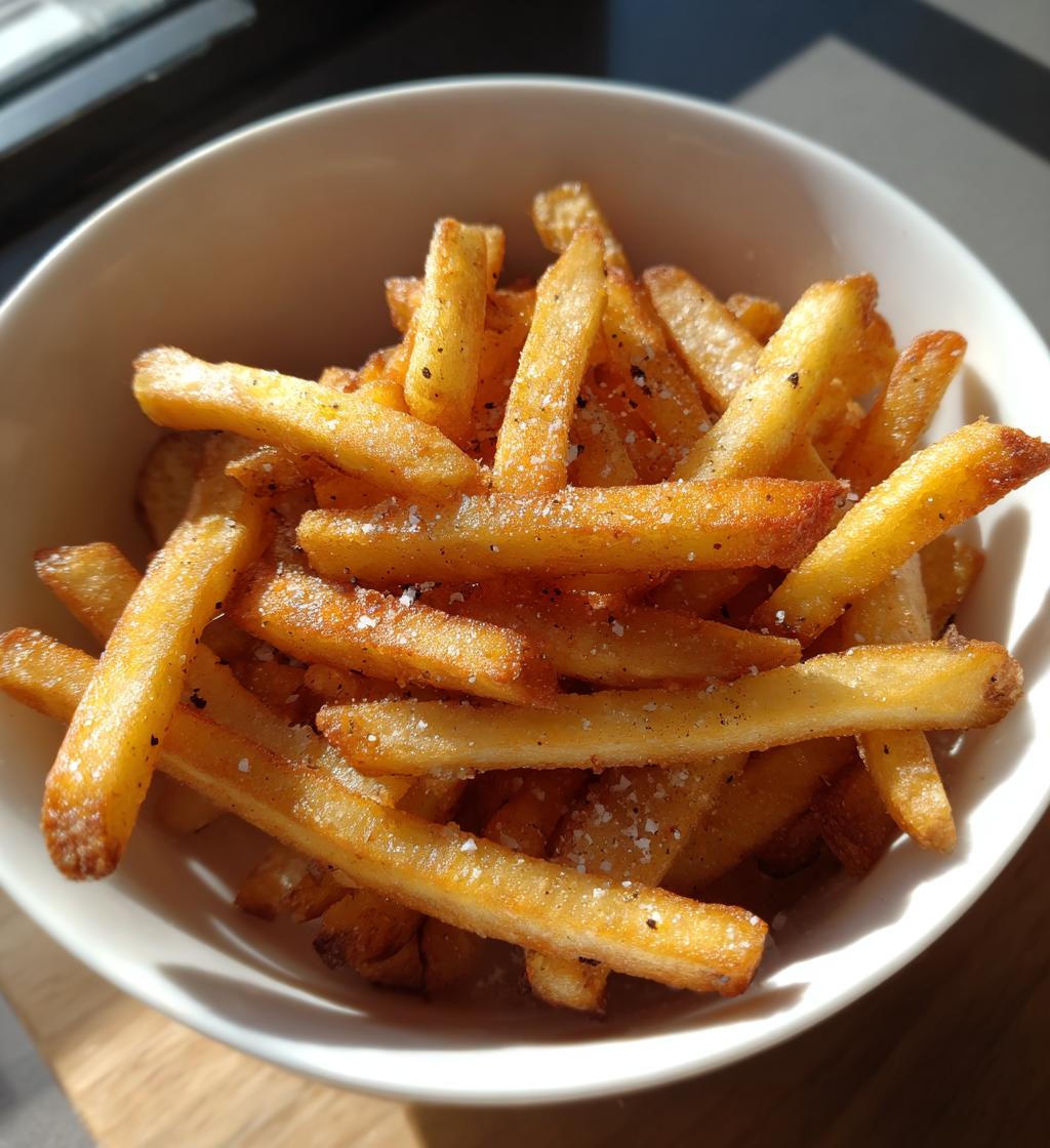 frozen fries in air fryer